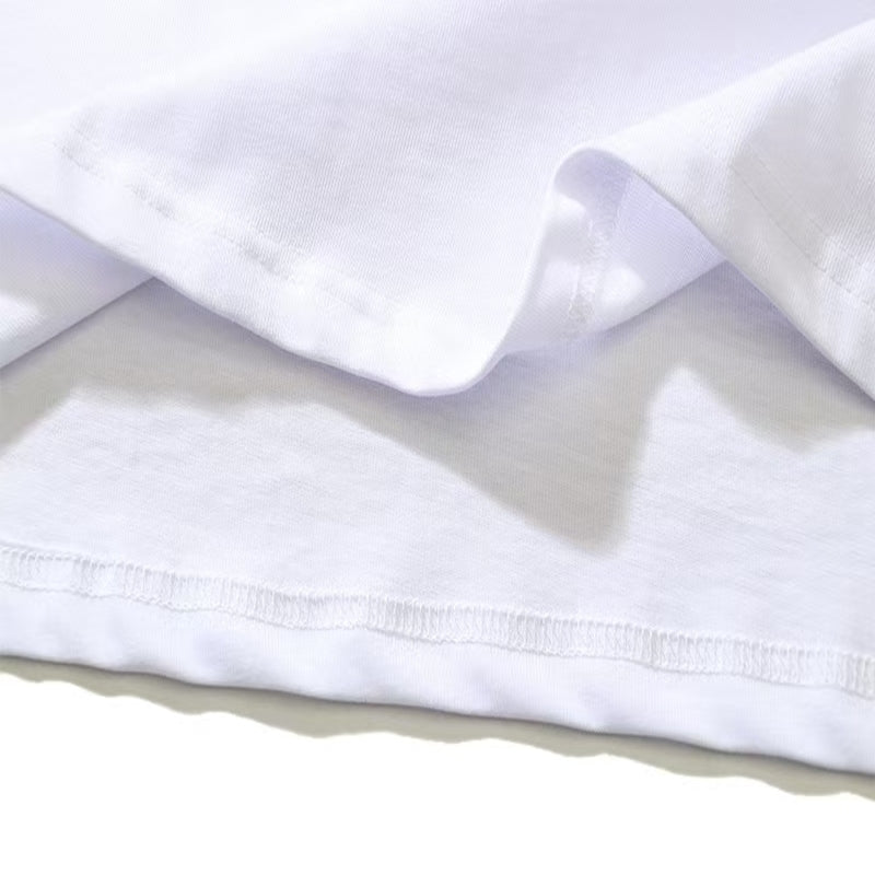 Spider T-shirt – Classic White Streetwear with Tiny Logo