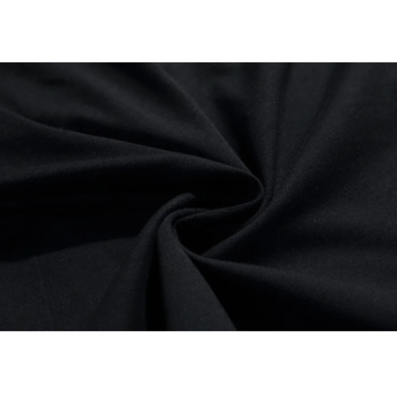 Men’s Black Spider Themed Cotton T shirt Trendy Y2K Street Style