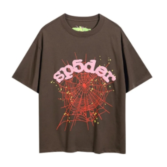 Spider Vintage Gothic Style Spider Printed Oversized T-Shirt, Hip-Hop Streetwear, Personalized Fashion