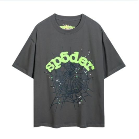 Spider Dark Gray Vintage Tarantula Graphic T-Shirt, Unique Design That Catches the Eye