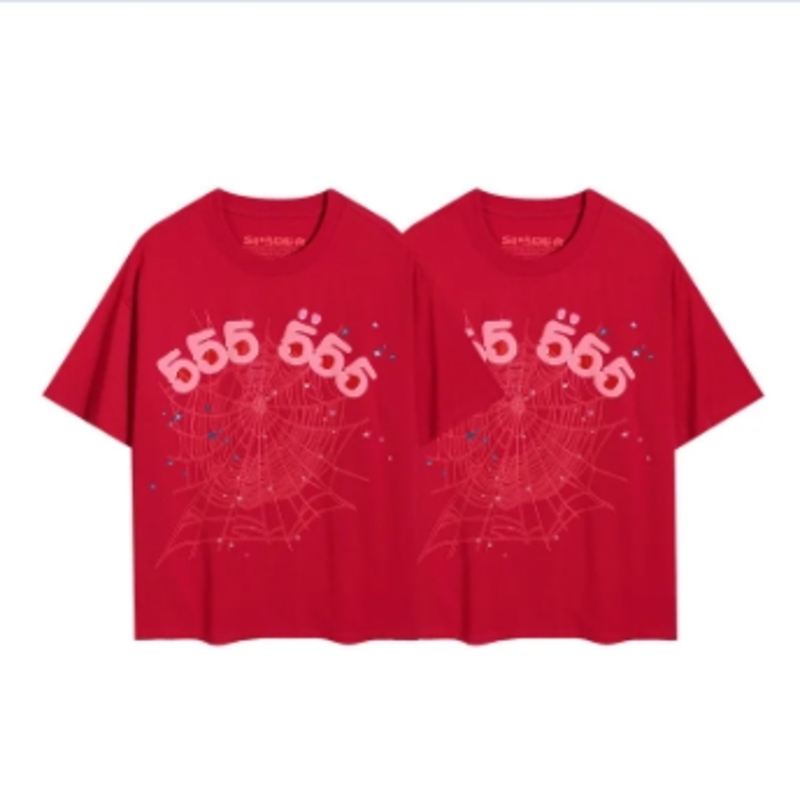 Spider Fiery Red T-Shirt, Igniting Summer Vitality