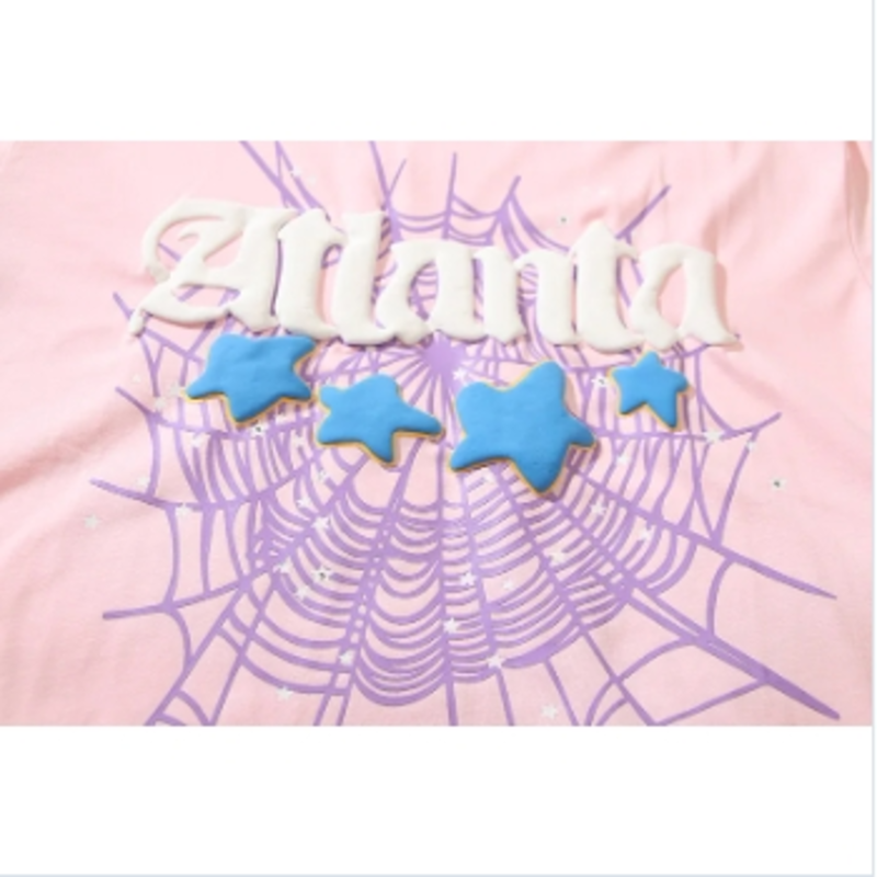 Spider Pink Minimalist T-Shirt, Comfortable Cut, Everyday Essential