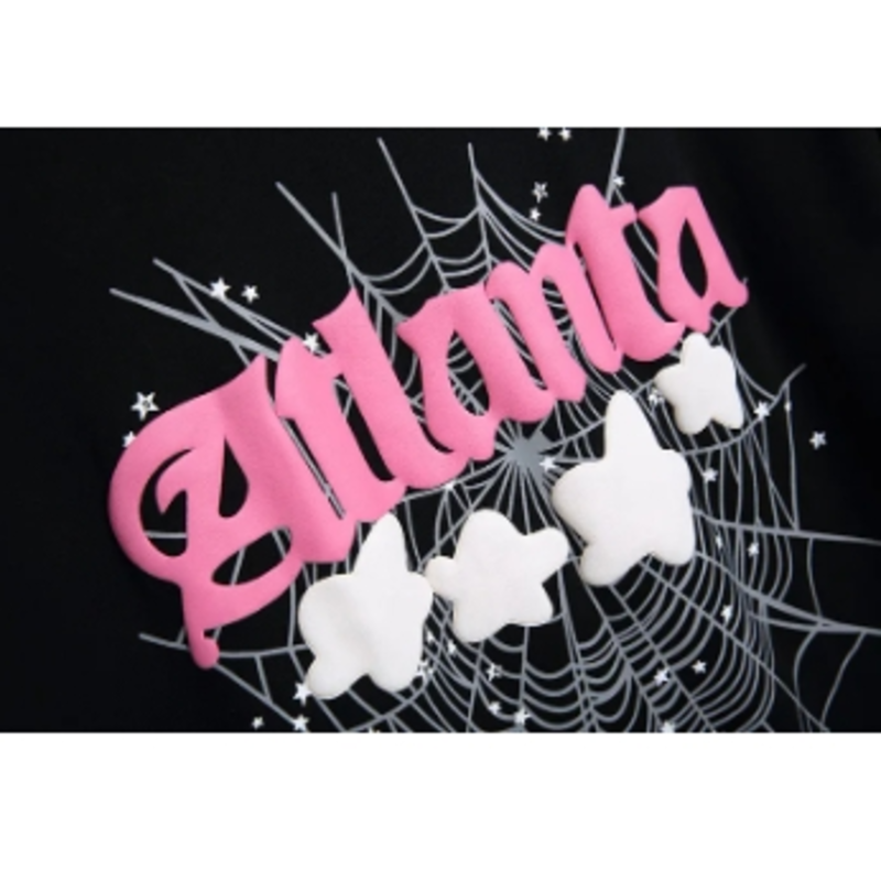 Spider Black Graffiti Style T-Shirt, Street Fashion, Stylish and Versatile