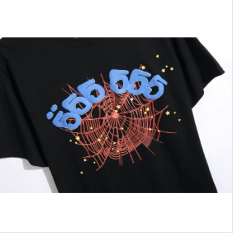 pider Minimalist Black T-Shirt, Simplistic Design, Perfectly Aligning with Modern Aesthetics