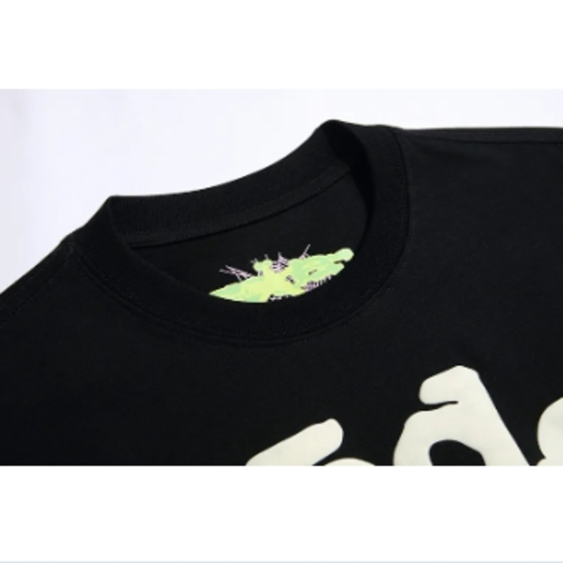 Men’s Gray Spider Graphic Cotton T shirt Casual Street Style Lightweight Top