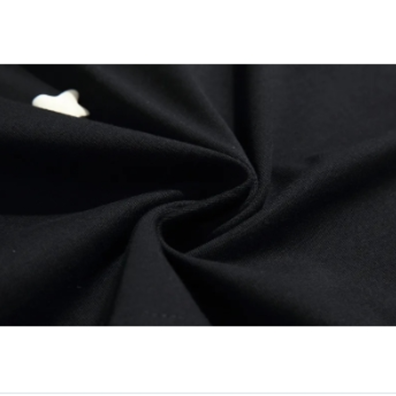 Sp5der Men’s Cotton Tee Built Around a Spider Graphic with Subtle Star Embellishments