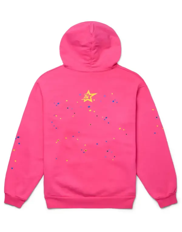 Sp5der P*NK V2 Hoodie Pink