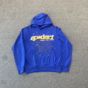 Sp5der TC Hoodie Blue