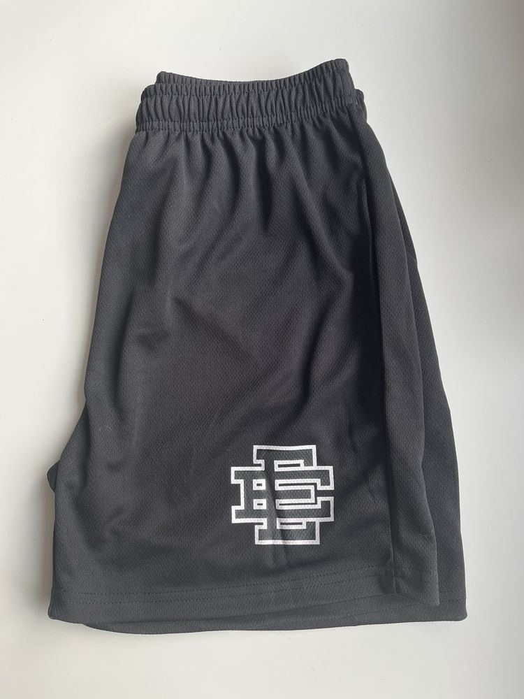 Black EE Basketball Shorts – Breathable Mesh Shorts by Eric Emanuel for Men
