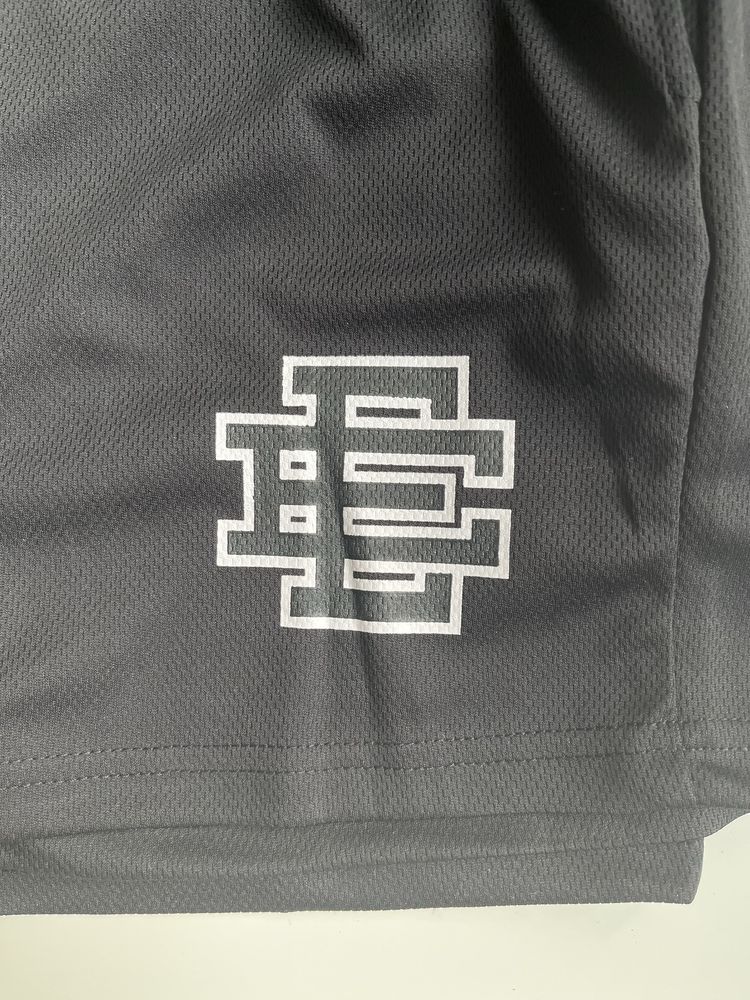 Black EE Basketball Shorts – Breathable Mesh Shorts by Eric Emanuel for Men