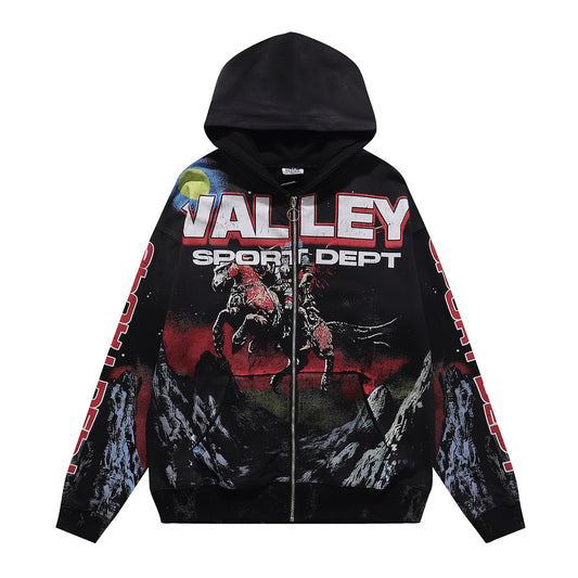 Vale Forever Valley Sport Dept Zip Up Hoodie