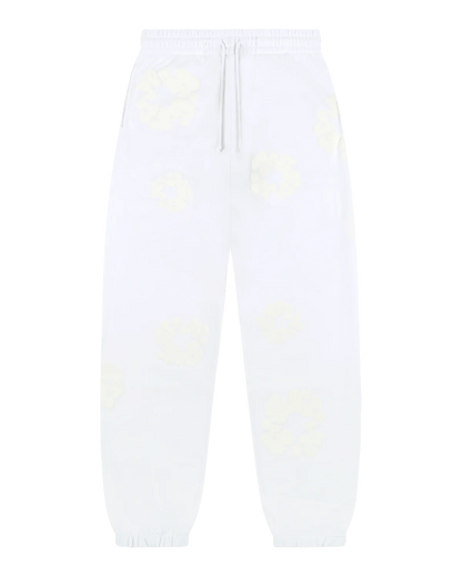 Denim Tears Mono Cotton Wreath Sweatpants White