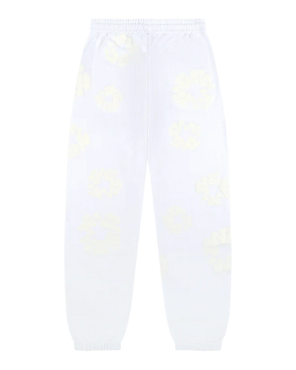 Denim Tears Mono Cotton Wreath Sweatpants White