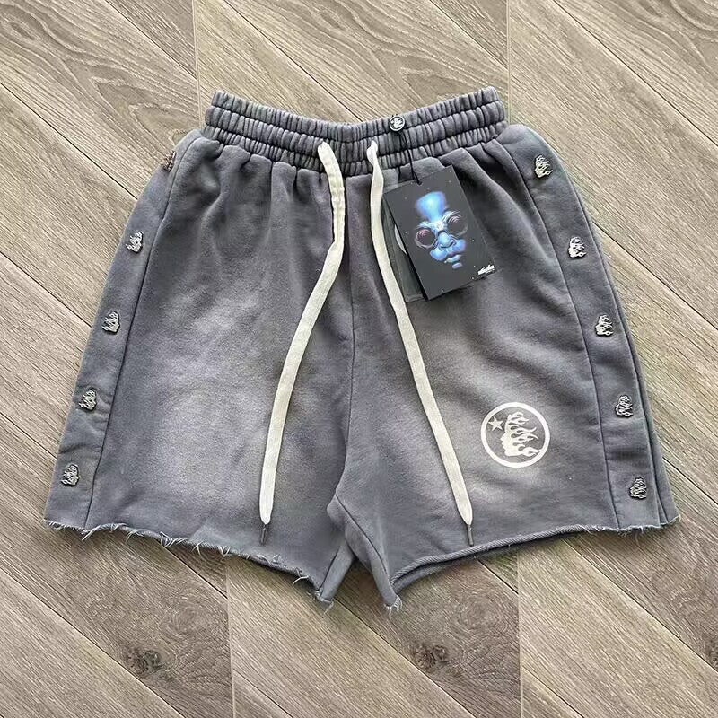 Hellstar Trendy Shorts with Bold Prints for Any Occasion