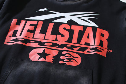 Hellstar If You Dont Like Us Beat Us Hoodie Black