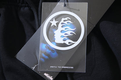 Hellstar Tribal Flame Graphic Print Sweatpants