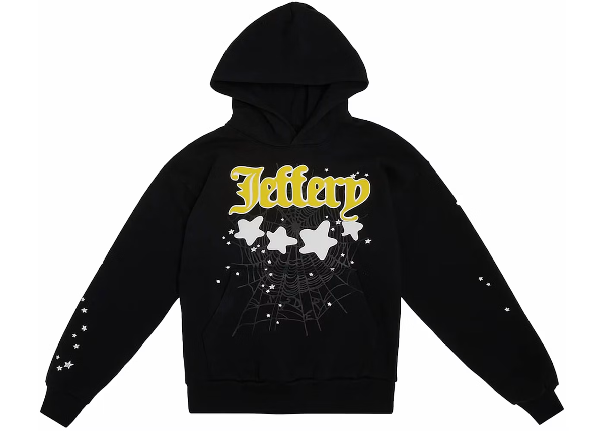 Sp5der Jeffery Hoodie 'Black'
