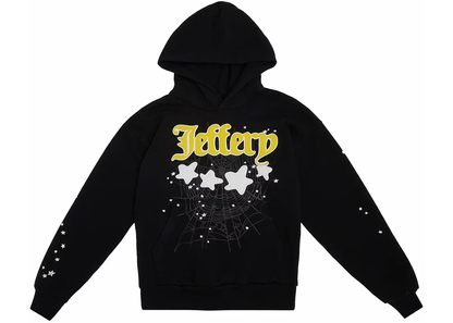 Sp5der Jeffery Hoodie 'Black'
