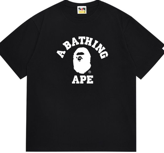 BAPE Classic College Tee Ape Head T-Shirt