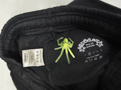 Sp5der Souvenir SP5 Sweatpants Black