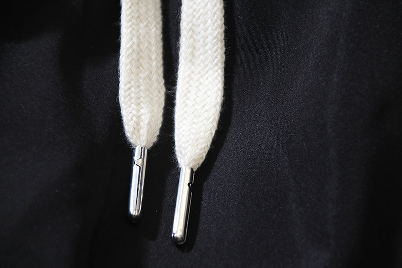 Hellstar Colorblock Side Stripe Track Pants Black/White