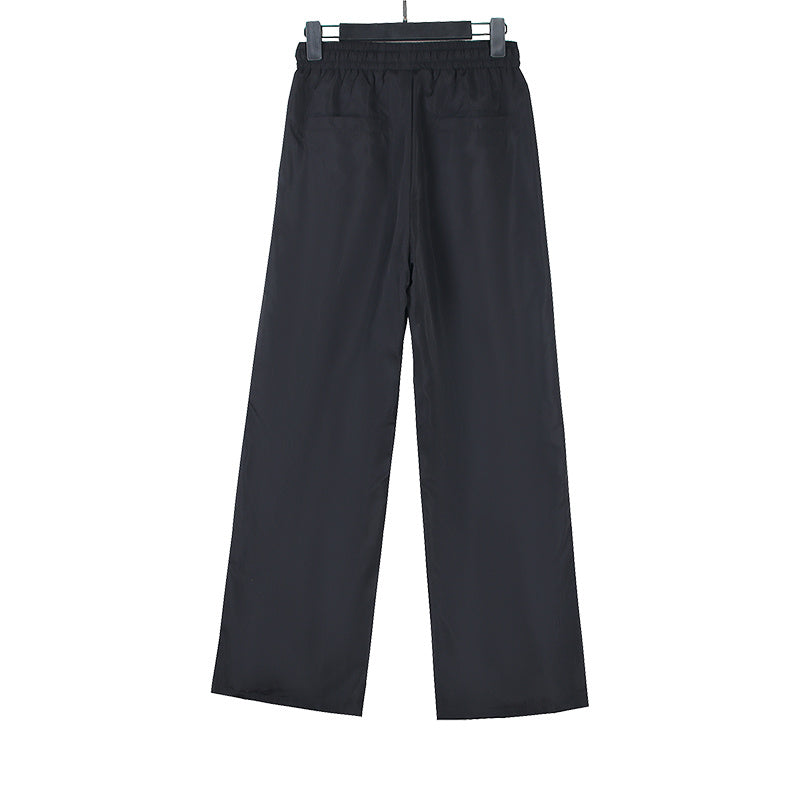 Hellstar Colorblock Side Stripe Track Pants Black/White
