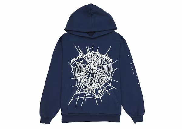 Sp5der Arach NY Phobia Hoodie Navy