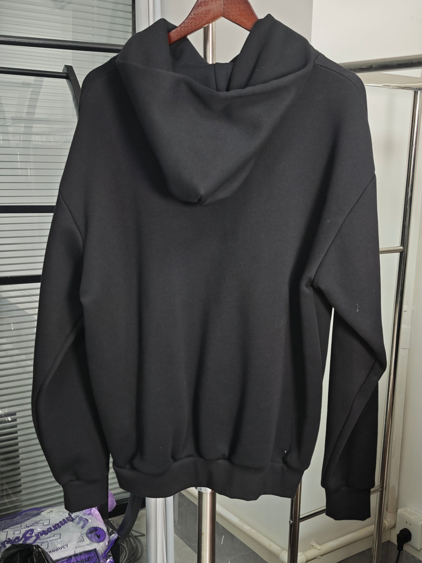 Sp5der Phantom Web Hoodie Black