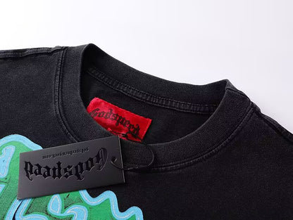 Godspeed Desert Supercar L/S Tee – Black | Unisex Y2K Oversized Cotton Tee