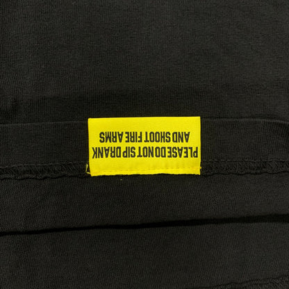 That's A Awful Lot Of Cough Syrup "Bank" Corporate Logo Black T-Shirt