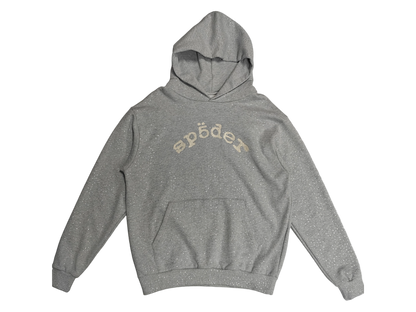 Sp5der Rhinestone Logo Hoodie (Multiple Colors Available)