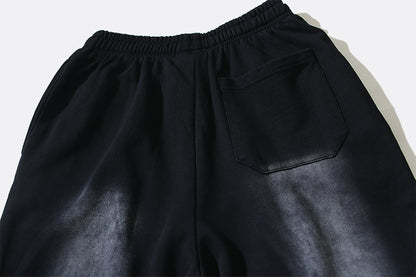 Hellstar Vintage Sun-Faded Black Sweatpants