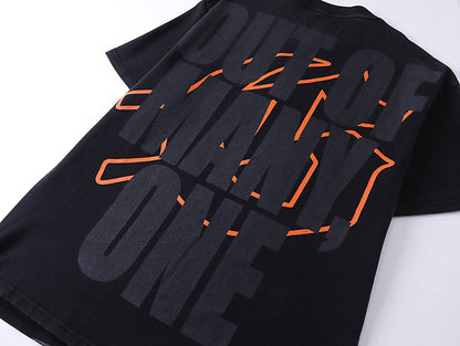 Godspeed Burning Car Graphic T-Shirt Black