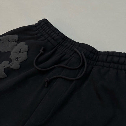 Denim Tears The Cotton Wreath Shorts Black