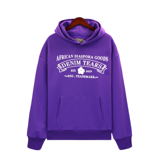 Denim Tears ADG Hoodie purple