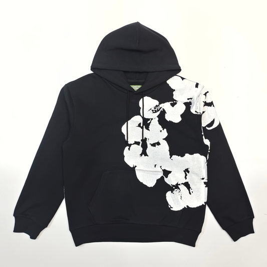 Denim Tears Core Jumbo Wreath Hoodie 'Black'