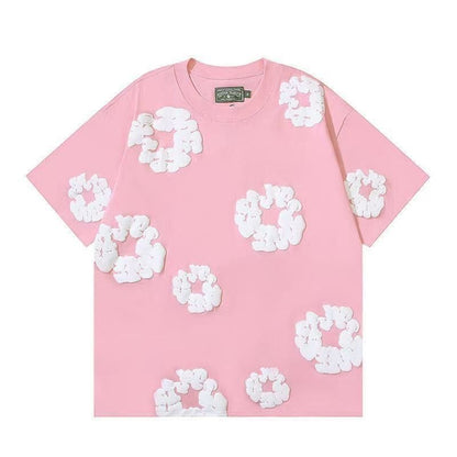 Denim Tears Cotton Wreath T-Shirt Pink