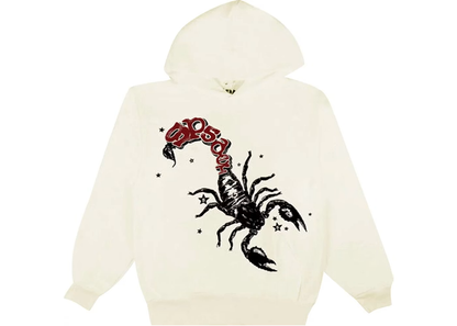 Sp5der x Mariah The Scientist Scorpion Hoodie 'Cream'