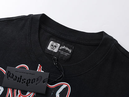 Godspeed Gas Station T-shirt (Black Wash)
