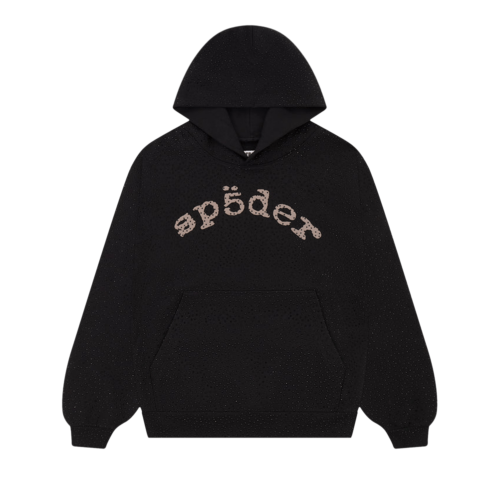 Sp5der Rhinestone Logo Hoodie (Multiple Colors Available)