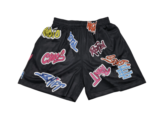 Eric Emanuel x Matty Boy EE Shorts Black Blue