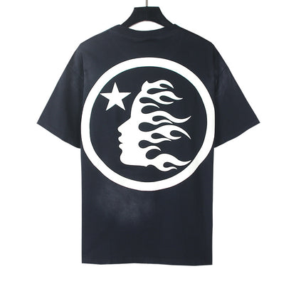 Hellstar Graphic Logo Vintage Washed Black T-Shirt