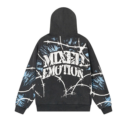 Mixed Emotion Acid Radioactive Hoodie