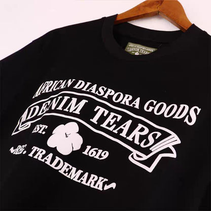Denim Tears Relaxed Fit T-shirt Comfortable and Cool for Any Occasion