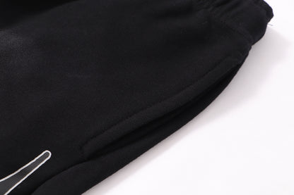 Hellstar Graphic Print Washed Black Sweatpants