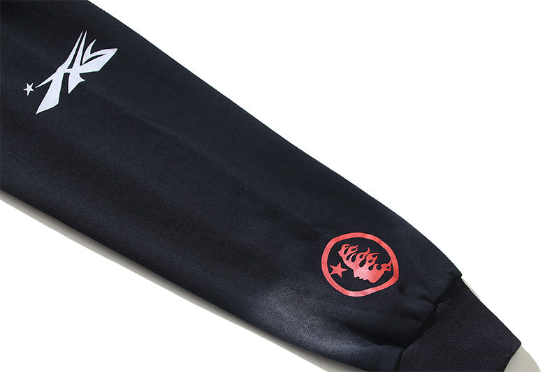 Hellstar If You Dont Like Us Beat Us Hoodie Black
