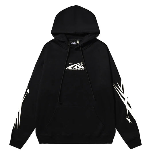 Hellstar Sample Sports Hoodie Black