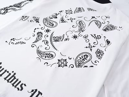Godspeed Hollywood Burnout Graphic Long-Sleeve Tee – Black | Unisex Y2K Oversized Cotton Tee