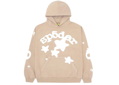 Sp5der Beluga Hoodie Heather Grey Khaki