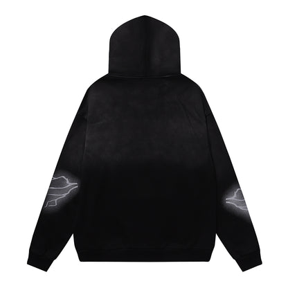 Vale Forever Valley Dreams "The Dogs" Pullover Hoodie Black